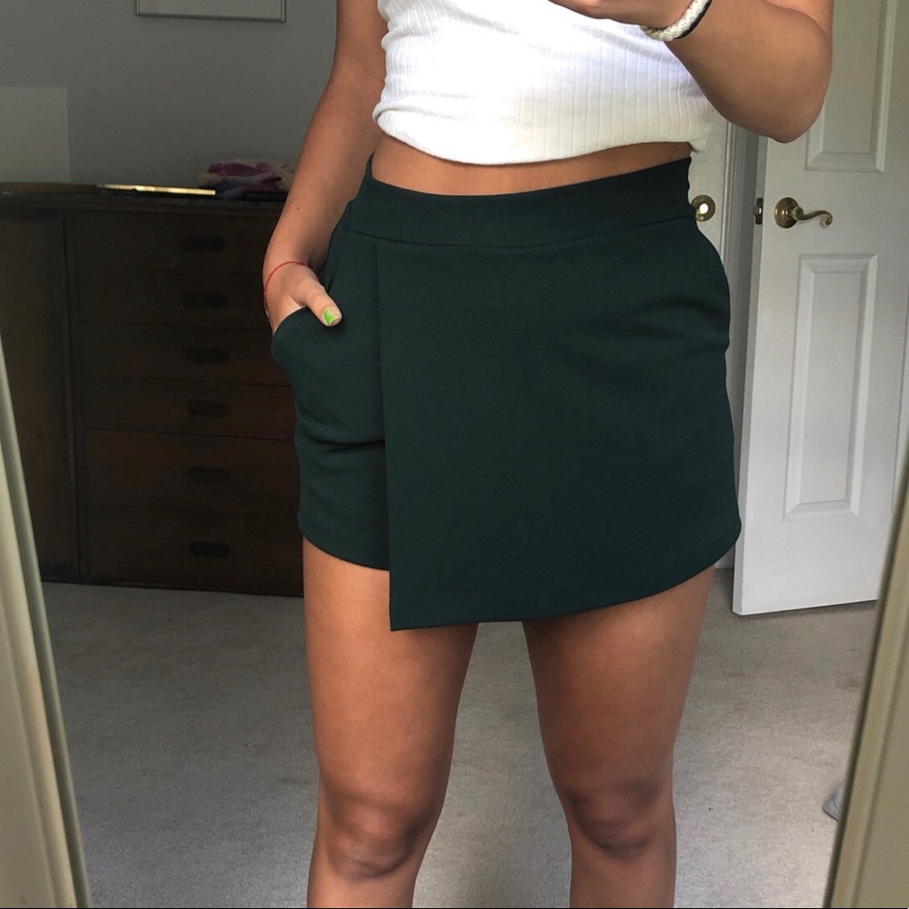 green skort